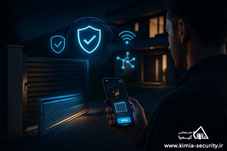 درب برقی ریلی - درب ریلی اتوماتیک در اصفهان- دفتر حفاظتی کیمیا